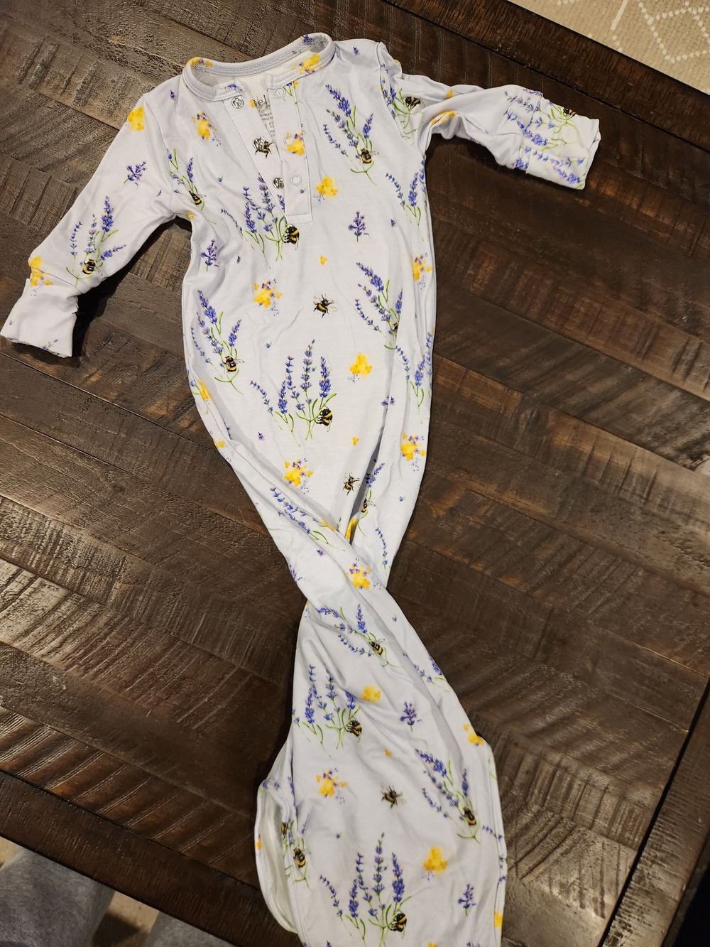 Elan Lavender, Yellow and White Floral Sleep Gown